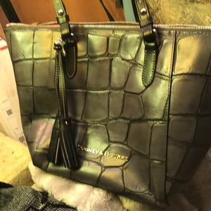 Dooney and bourke croco tote new